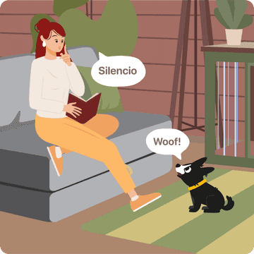 perro silencio