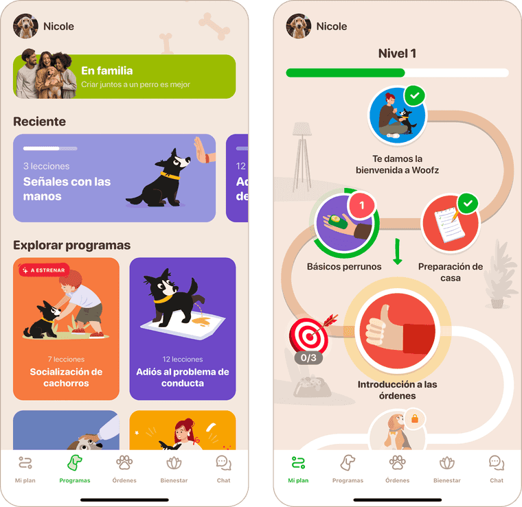 app para cuidar perros